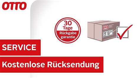 ottoversand rücksendung